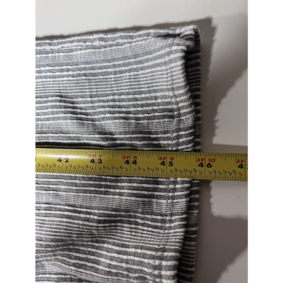 Caution To the Wind Anthropologie Jumpsuit Womens Medium Gray White Stretch - Picture 7 of 7